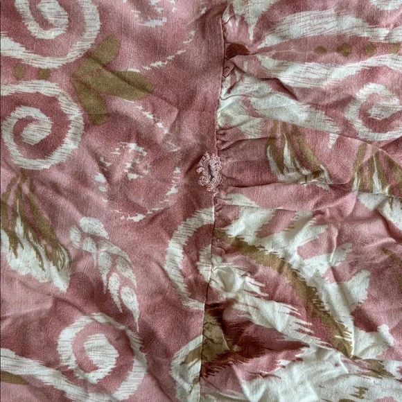 Pink Patterned Maxi Dress - Picture 5 of 6